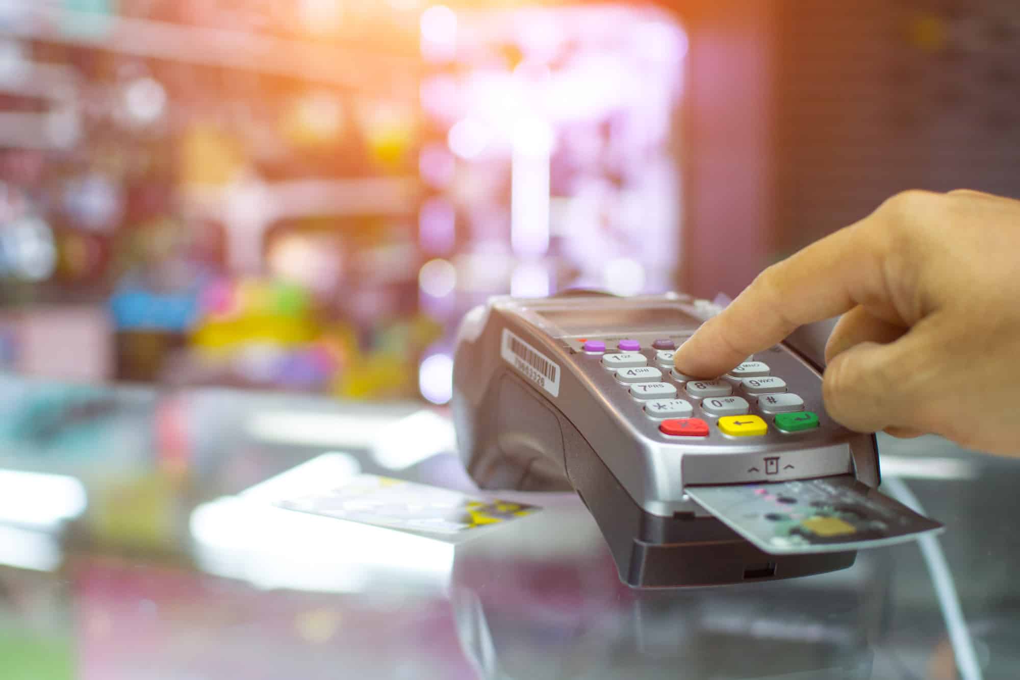 credit card processing machine